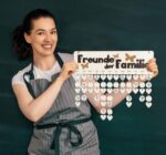 Perpetual Wall Calendar Wooden, Dates To Remember Wall Hanging Birthday Calendar- Decorative Birthday Tracker Plaque Wall Hanging Gift For Mom/dad/grandparents,freunde der families - Image 3