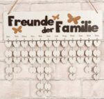 Perpetual Wall Calendar Wooden, Dates To Remember Wall Hanging Birthday Calendar- Decorative Birthday Tracker Plaque Wall Hanging Gift For Mom/dad/grandparents,freunde der families - Image 7