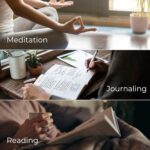 Mindful Meditation Candle Set with 12 Mini Taper Beeswax Candles with Brass Holder for Prayer & Reflection, Relaxation Gifts for Women Stress, Serenity Thinking of You Gift - Image 6