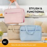 Kids Travel Organizer – Multi-Compartment, Water-Resistant Hanging Bag for Toys, Snacks, & Activities - Compact, Lightweight Design with Hook & Carry Handle - Perfect for Travel Use (Blue, Large) - Image 7