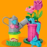 Play-Doh Flower Shop Playset, 27 Garden Toy Accessories, Kids Arts & Crafts, 3+ (Amazon Exclusive) - Image 9