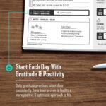 The Behavior Shift Daily Desktop Planner - 8.5 X 11 Inches undated Tear off Sheets - 13 week planning pad with checklist - Brain Dump Notepad for work, school & home organizer - Image 7