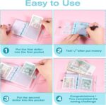 Grevosea Money Saving Binder, Save $150 Money Savings Challenges Book with Envelopes Mini Portable Budget Binder for Cash Saving Home Office Class Prize Gift - Image 4