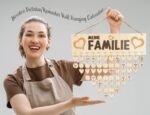 Family Birthday Reminder Wall Hanging Wooden Diy Birthday Tracker Plaque Wall Hanging Perpetual Calendar, Gift For Mom/Dad/Grandparents Personalized,meine familie,freunde der families - Image 8