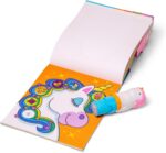 Melissa & Doug Sticker Wow!™ Unicorn Bundle: 24-Page Activity Book, Refillable Sticker Stamper, Mini Pad, 500 Stickers, Arts and Crafts for Kids Ages 3+ - Image 5