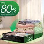 BRODI 10 Combo Pack Travel Vacuum Bags with Pump - Space Saver & Travel Essentials, Clothing & Luggage Vacuum Seal Bags - Image 5