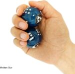Top Chi Chiming Tai Chi Baoding Balls with Bamboo Stand. (Medium 1.6 Inch) - Image 4