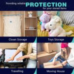 Vacuum Seal Bags for Clothing with Electric Pump, 15 Pack (3 Jumbo 3 Large 3 Medium 3 Small 3 Roll Up) Space Bags Vacuum Storage Bag for Travel, Luggage, Blankets, Bedding - Image 10