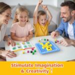 STEM Toys Pixel Art Kit for Kids - Arts and Crafts for Boys & Girls - Educational Science Kits & STEM Activities for Kids Ages 5-8-12 Gifts for 5, 6, 7, 8, 9, 10 Year Old - Brain Teasers Toy (Medium) - Image 6