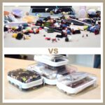 4 pcs Clear Zipper Pouches,Hard Shell Zipper Case, Toiletry Bag for Travel, CLear Diaper Bag, Toiletry Pouch, Travel Organizer, Clear Cosmetic Bag,Toy Storage Bins (M+3S) - Image 6