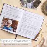 Bibi & Beau Legacy Story Journal – My Life in Writing | Guided Memory Book for Grandma, Grandpa, Mom, Dad | Thoughtful Keepsake Gift to Fill Out (Taupe) - Image 4