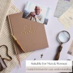 Bibi & Beau Legacy Story Journal – My Life in Writing | Guided Memory Book for Grandma, Grandpa, Mom, Dad | Thoughtful Keepsake Gift to Fill Out (Taupe) - Image 5