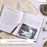 Bibi & Beau Legacy Story Journal – My Life in Writing | Guided Memory Book for Grandma, Grandpa, Mom, Dad | Thoughtful Keepsake Gift to Fill Out (Taupe) - Image 6