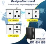 Travel Vacuum Bags for Luggage with Portable Electric Pump,Vacuum Seal Bags for Clothing,Packing Cubes Compression,Cruise Ship and Travel Essentials(Combo 9 Pack) - Image 7