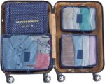 Mossio 7 Set Packing Cubes with Shoe Bag - Travel Carry On Luggage Organizer - Image 4