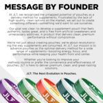 JLT 75 mg Caffeine Nootropic Pouches | Nootropic Energy Pouches with Caffeine, Lion's Mane, Alpha GPC, L-Tyrosine & L-Theanine | No Sugar or Artificial Sweeteners | 15 Pouches Per Can - 5 Pack - Image 8