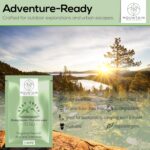 STAY FRESH (60 Flushable Wipes to-Go) - PH Balanced, Travel sized, Unscented with Aloe, Chamomile and Rose extract. - Image 6