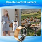 Smart Fitness Ring for Women Men - Activity & Health Tracker Ring with Heart Rate/Pressure/Sleep/Steps/Blood Oxygen Monitoring, 10ATM Waterproof for iPhone and Android, No Subscription Fee (9#) - Image 9