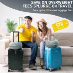 Travel Neck Pillow Stuffable with Clothes, Stuffable Neck Pillow for Travel, Packable Fillable Storage Bag for Airplane Travel, Soft Velvet Neck Pillow Case Cover - Image 5