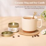 Birthday Gifts for Women, Get Well Soon Self Care Package Box, Sending Hug Baskets Thinking of You Inspirational Gift for New Mom Best Friend Birthday (Ivory) - Image 3