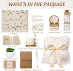 Birthday Gifts for Women, Get Well Soon Self Care Package Box, Sending Hug Baskets Thinking of You Inspirational Gift for New Mom Best Friend Birthday (Ivory) - Image 7