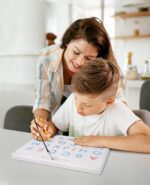 GAMENOTE Double Sided Magnetic Letter Board - 2 in 1 Alphabet Magnets Tracing Board for Toddlers ABC Letters Uppercase & Lowercase Practicing Learning Education Toys - Image 7