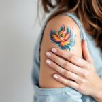 Tattoo Aftercare Cream for Women – With Rose Water, Shea Butter, Vitamin E & Jojoba Oil – Soothes, Protects and Brightens Healed Ink, Non-Greasy Moisturizer, Citrus Floral Scent (50ml) - Image 4