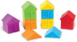 Learning Resources All About Me Sorting Houses - 12 Pieces, Ages 3+ Fine Motor & Sorting Skills, Montessori Toys, Special Education Actives, Imaginative Play - Image 3