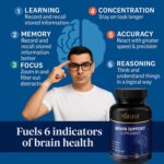 Ageless Brain Supplements for Memory and Focus & Cognitive Improvement | Nootropic Brain Supplement for Men & Women | Support Mental Clarity & Neuro Health | Including Vitamin B6, B12, 60 Capsules - Image 4