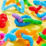 JOYIN 18 Pack Pop Tubes, Sensory Toys (Small) Fidget Toys Party Favors - 9 Colors, Creativity Learning & Fun for Toddler Kids - Perfect for Christmas Goodie Bags, Classroom School Reward - Image 9