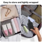 YUBIRD 10 PCS Silicone Bottle Sleeves for Travel Toiletries,Leak-Proof Covers,Cruise Essentials for Women and Men,Travel Must-Haves,Colorful Elastic Sleeves - Image 6
