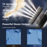 Nesugar G3 Steamer for Clothes Portable Travel Steamer, Fashion Handheld Garment Steamer, 0.75lbs Lightly, 15s Fast Heat-up, Light Mini Steam Iron for travel and home - Image 4