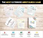 Mindfulness Therapy Game: Teaches Social Skills, Self Care & More for Kids, Teens & Adults. 50 Cards - Image 5