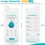 OUMEE 800ML Emergency Disposable Urinal Bags, 8/12/20/23/28 Pcs Camping Pee Bags Unisex Urine Bag Vomit Bag for Travel Traffic Jam Portable Toilet Bag for Men Women - Image 4