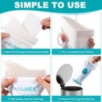 OUMEE 800ML Emergency Disposable Urinal Bags, 8/12/20/23/28 Pcs Camping Pee Bags Unisex Urine Bag Vomit Bag for Travel Traffic Jam Portable Toilet Bag for Men Women - Image 9