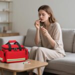 First Aid Bag Empty First Responder Bag,First Aid Kits Storage,Trauma Bag with Detachable Dividers, Medical Bag for Nurses,Ideal for EMT, EMS,Paramedics,Home Health Care(Bag Only) - Image 7