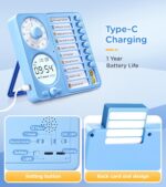 3-in-1 Visual Timer Task Timer with Chore Chart Board, ADHD Tool for Kids Adults Visual Schedule for Kids with Autism, Daily Checklist for Home, School, Classroom, Desk, Chore Chart - Image 6