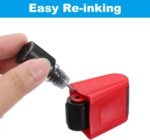 PATIKIL 12Pcs 5ml Ink Refills for Stamps, 2oz Replacement Refill Ink for Identity Theft Protection Stamp Confidential Roller Stamp Letter Stamp, Black - Image 4