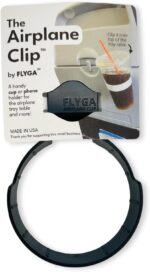 FLYGA Airplane Drink or Phone Holder Travel Accessory (Black) - Image 10