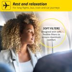 Alpine FlyFit - Earplugs for Pressure Relief & Preventing Ear Pain While Flying - Airplane Travel Essentials - Comfortable Reusable Hypoallergenic Earplugs with Ultra Soft Filter - Image 5