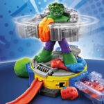Play-Doh Marvel Hulk Smash & Squish Kids Playset with Bendy Action Figure and Accessories, Imagination Toys for Boys and Girls 4 and Up - Image 9