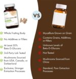 PURE ESSENCE LABS MyPure Lion's Mane 4X - Ultra Strength Brain Support Supplement with 6:1 Hot Water Extract & 10:1 Extract for Cognitive Health, Focus, Memory & Mental Clarity, 30 Capsules - Image 6