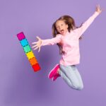 Gemmicc 100 PCS Magnetic Tiles with 2 Cars, STEM Approved Educational Magnet BuildingToys, Magnet Puzzles Stacking Blocks for Boys Girls - Image 5