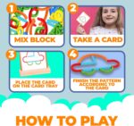 Stem Kids Toys for Creative Learning Building Educational Resources Kids Toy for Preschool and Kindergarten 3 4 5 6 Years Old Boys and Girls Brain Teaser Montessori Smart Sticks Toys - Image 8