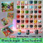 200 PCS 0.8in Magnetic Blocks - Magnet Toys for Kids, Magnetic Building Blocks Cubes, Stacking Magnets, School STEM Toys Birthday Gifts for Boys and Girls Age 3+ Years Old (Theme: Portal) - Image 3