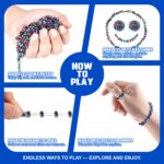 Fidget Toys, 550 PCS Magnetic Putty Sensory Toys for Stress Relief, Anxiety, Autism & ADHD, Colorful DIY Desk Fidget Toys for Teens & Adults, Office Toys Gifts for Men & Women - Image 4