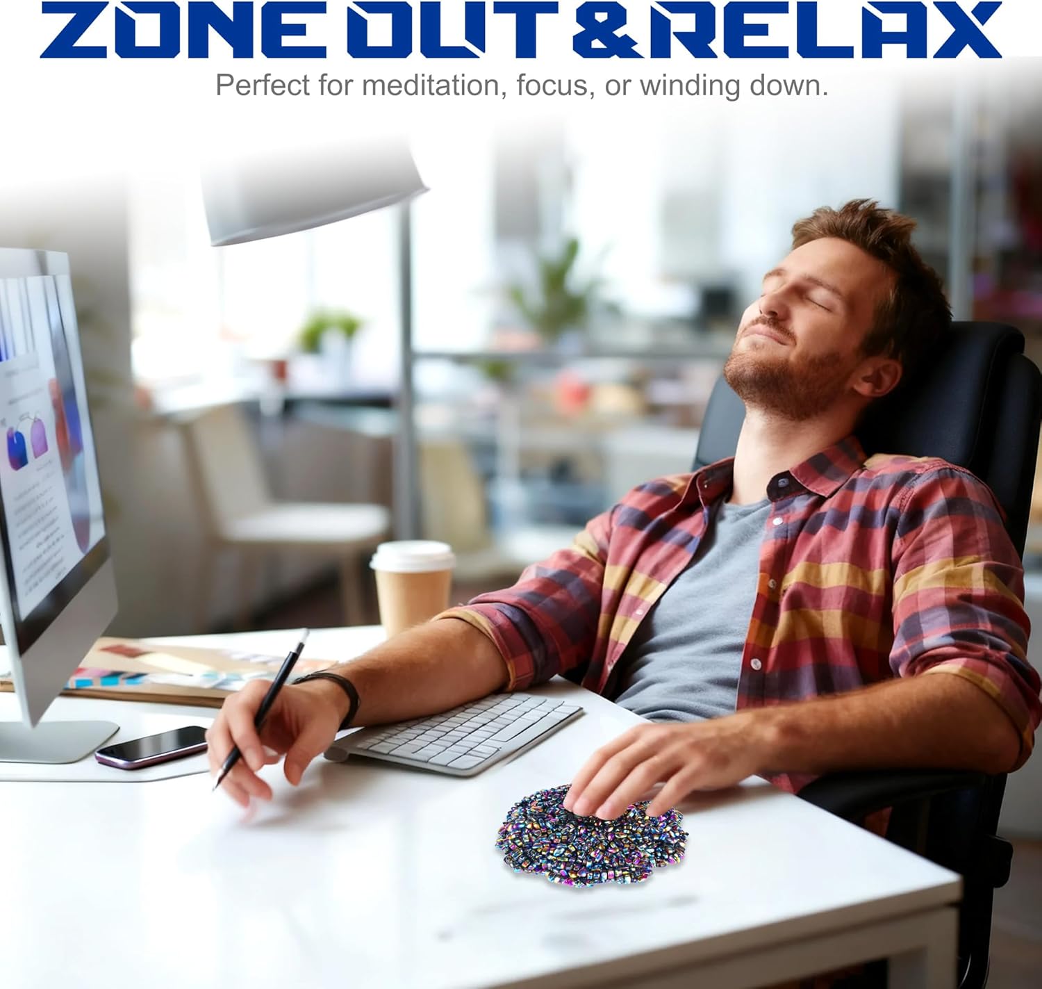 Fidget Toys, 550 PCS Magnetic Putty Sensory Toys for Stress Relief, Anxiety, Autism & ADHD, Colorful DIY Desk Fidget Toys for Teens & Adults, Office Toys Gifts for Men & Women - Image 7