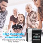 OUR MOMENTS Families: 100 Conversation Starter Cards for Families and Kids - Relationship Building - Car Travel, Road Trip & Card Game for Healthy Loving Family - Questions for Family Activities - Image 5