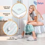 Toilet Seat Covers Disposable - 20 Pack - Waterproof, Ideal for Kids and Adults – Extra Large, Individually Wrapped for Travel, Toddlers Potty Training in Public Restrooms (Waves, 20) - Image 5