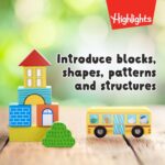 Highlights™ Wooden City Building Blocks – 100‑Piece Stacking Set with Vehicles, Plane & Barrel Storage – Creative Play Blocks for Toddlers, Problem Solving & Imagination – Ages 3+ - Image 5